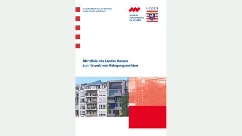 Richtlinie zum Erwerb von Belegungsrechten Richtlinie zum Erwerb von Belegungsrechten