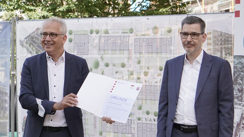 Preisverleihung in Langen