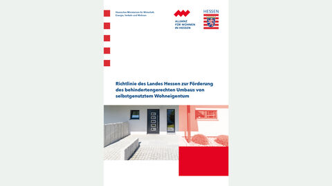 Richtlinie zur Förderung des behindertengerechten Umbaus von selbstgenutztem Wohneigentum Richtlinie zur Förderung des behindertengerechten Umbaus von selbstgenutztem Wohneigentum