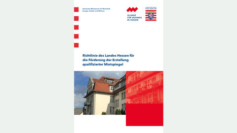 Richtlinie für die Förderung der Erstellung qualifizierter Mietspiegel