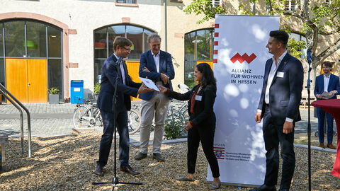 Preisverleihung 3. Hessischer Preis für Innovation und Gemeinsinn im Wohnungsbau Preisverleihung 3. Hessischer Preis für Innovation und Gemeinsinn im Wohnungsbau