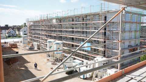 Neuer Geschosswohnungsbau in Langen